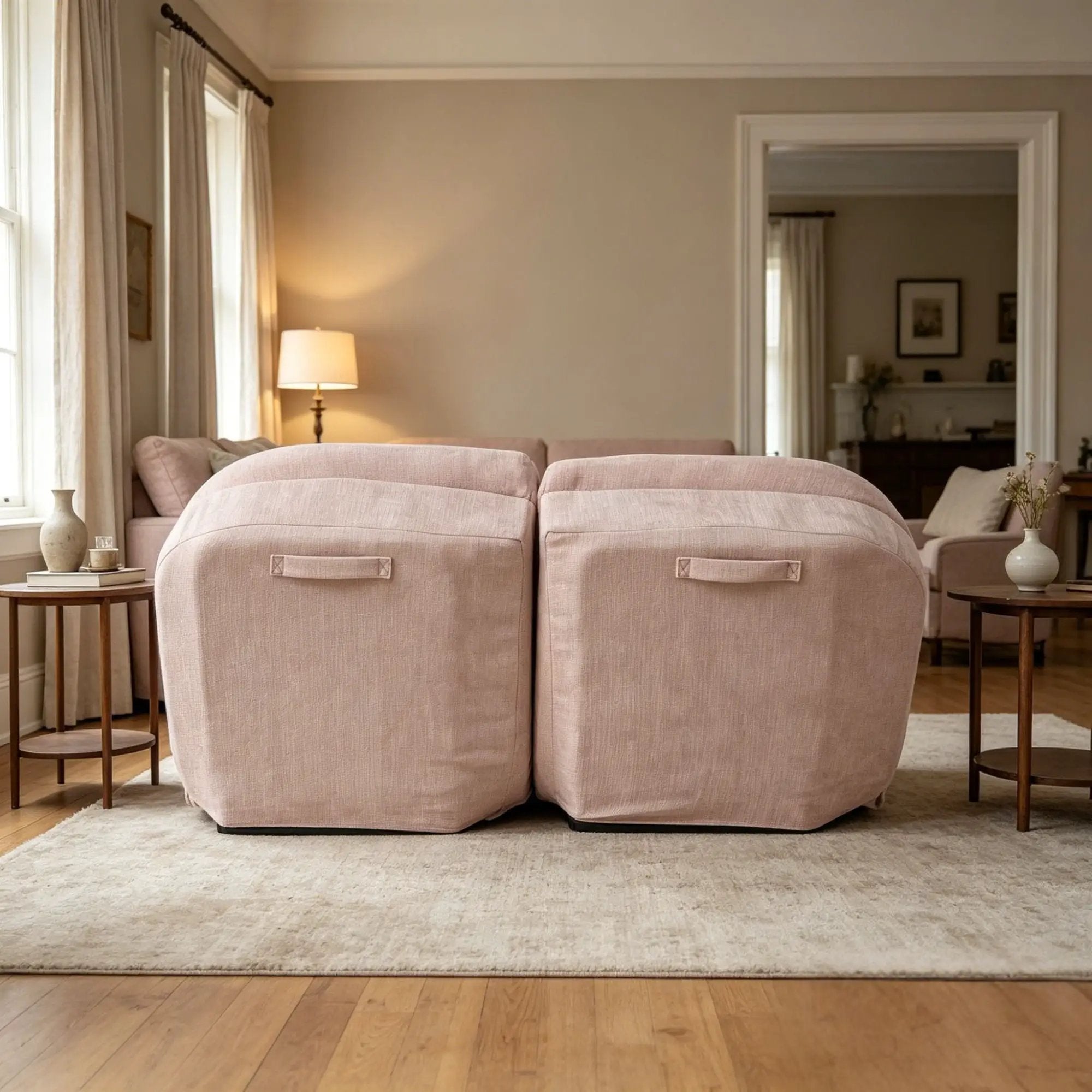 Convertible Fold-Out Double Sofa Bed by HouseOfZazla