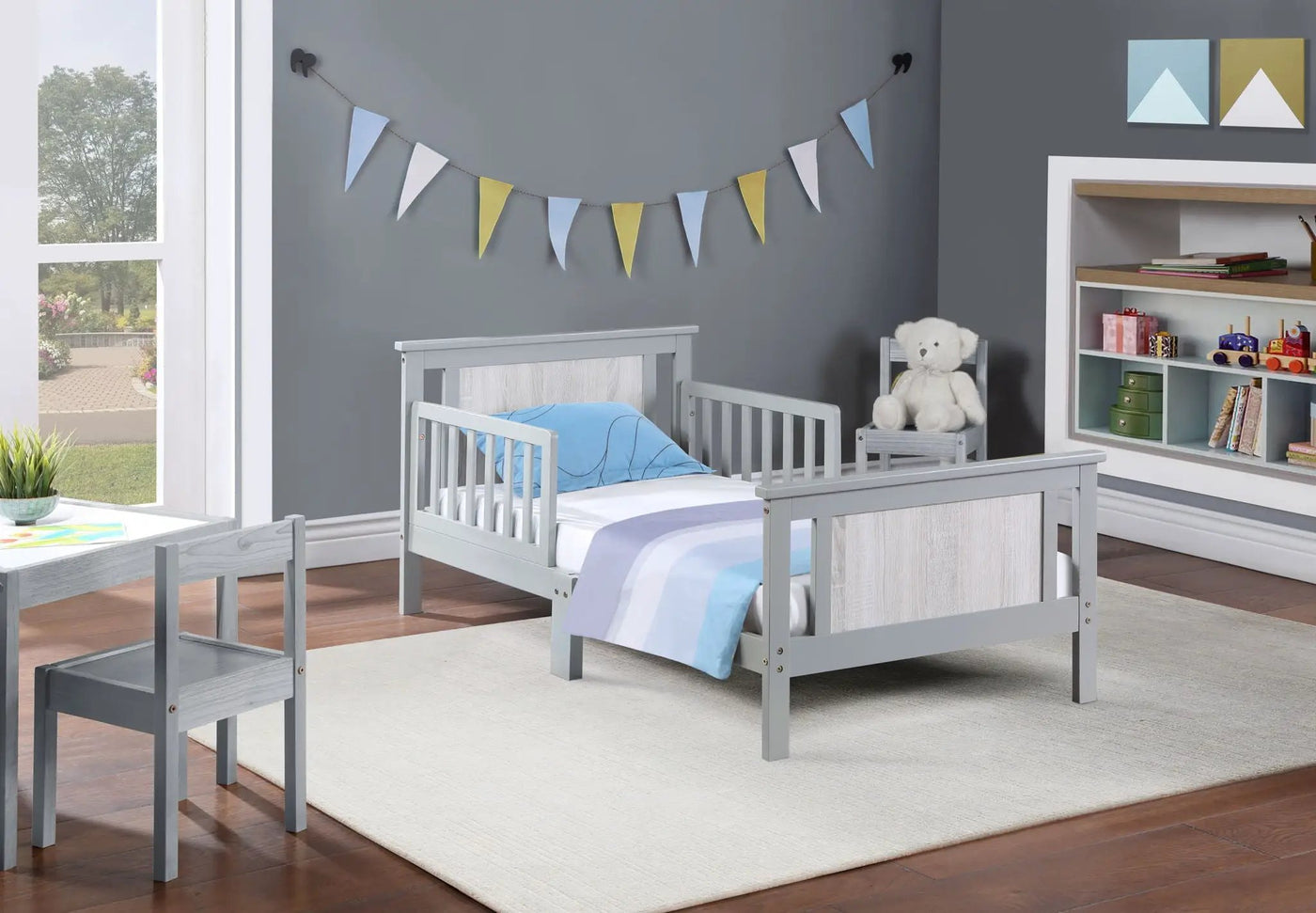 Connelly - Reversible Panel Toddler Bed by Unique Piece Furniture