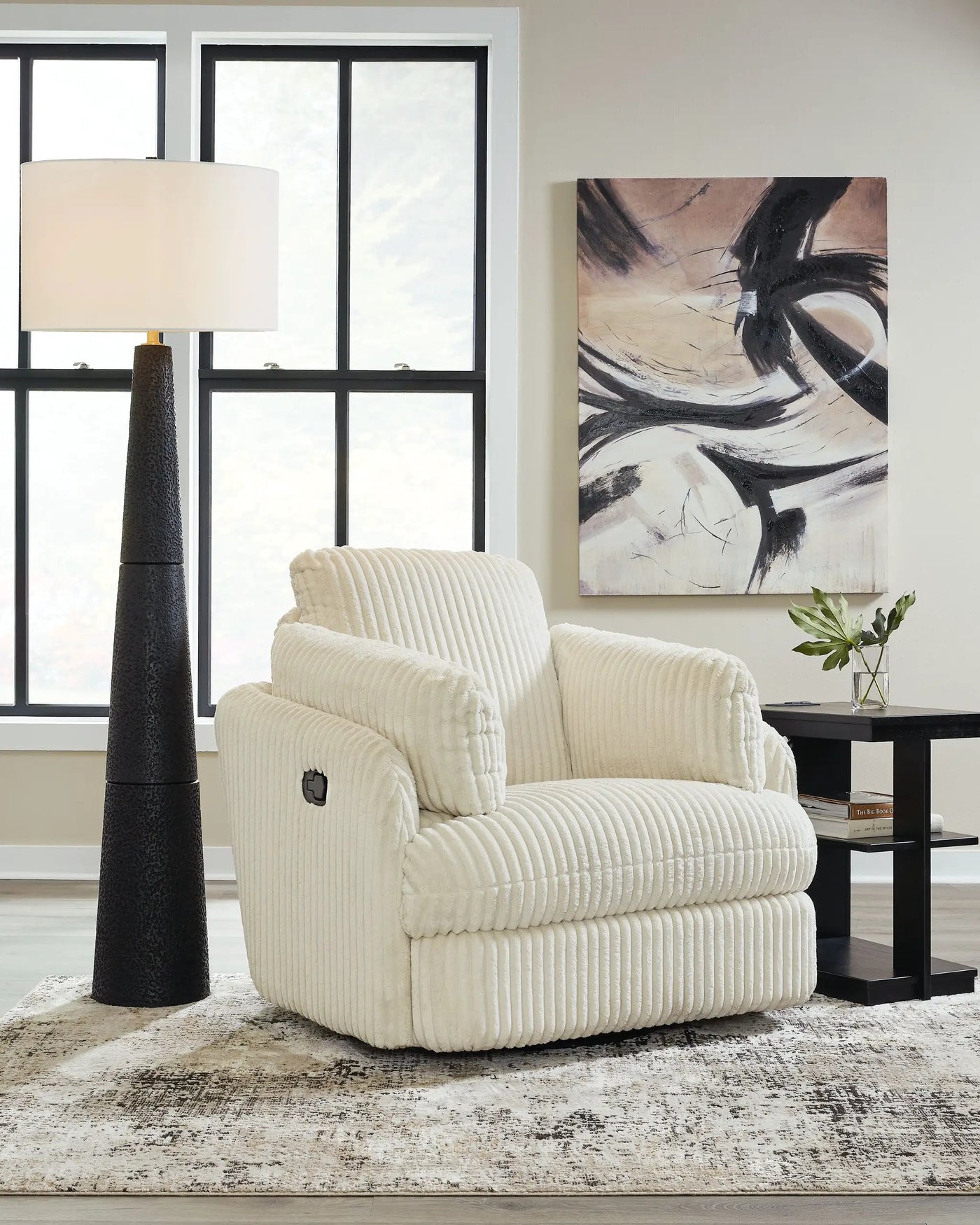 Tie-breaker - Swivel Glider Recliner by Unique Piece Furniture