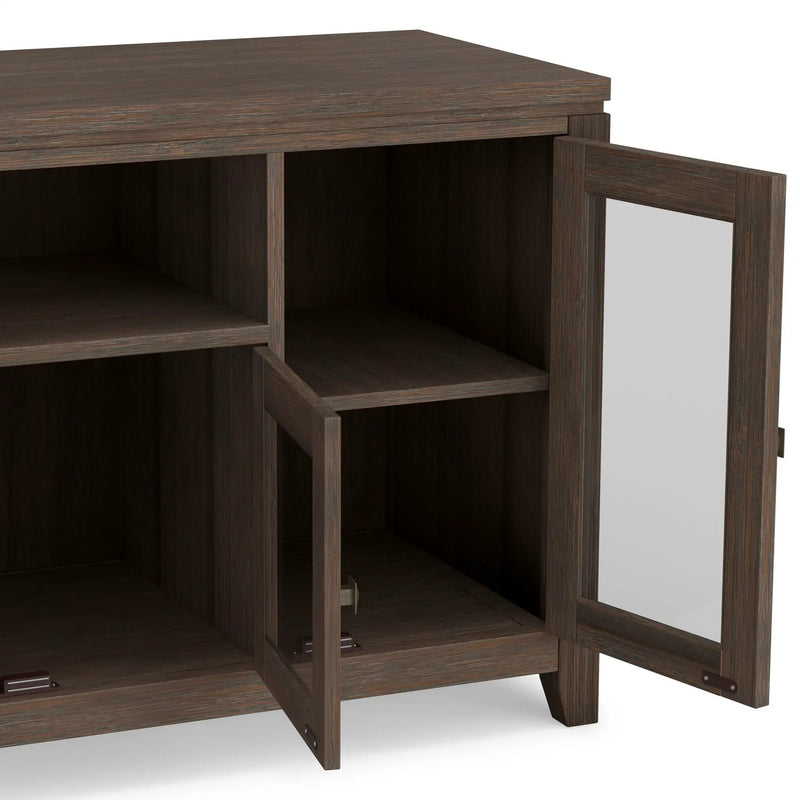 Cosmopolitan - Handcrafted Wide TV Media Stand by HouseOfZazla