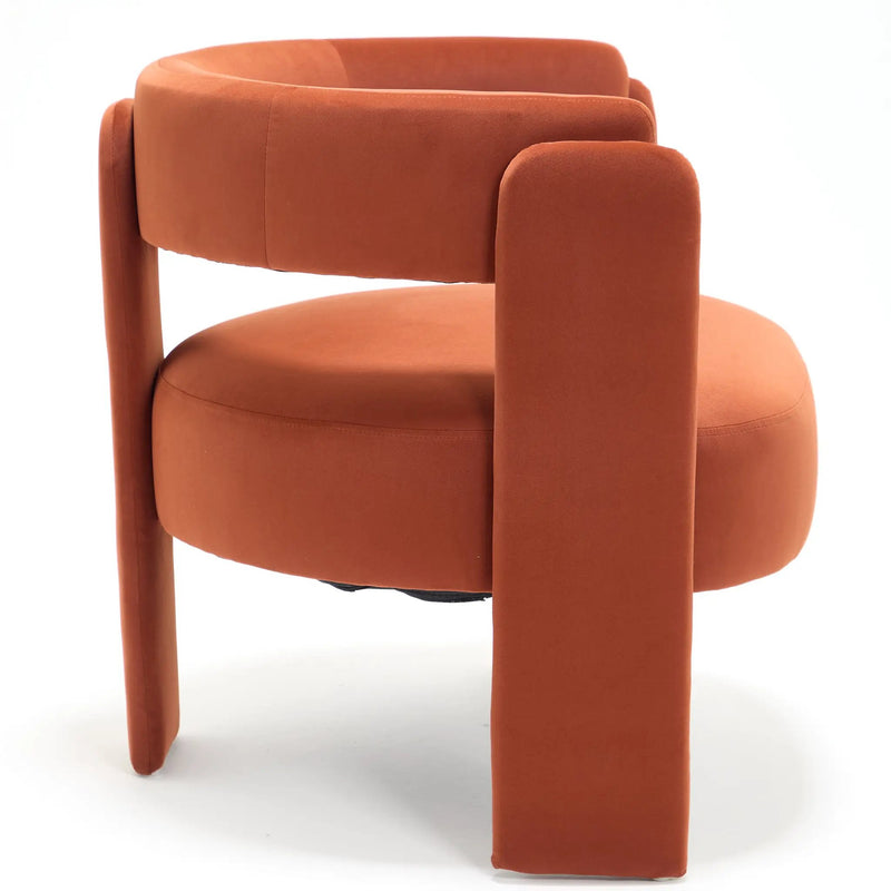 Accent Chair for Living Room, Velvet Comfy Single Sofa Chair by HouseOfZazla