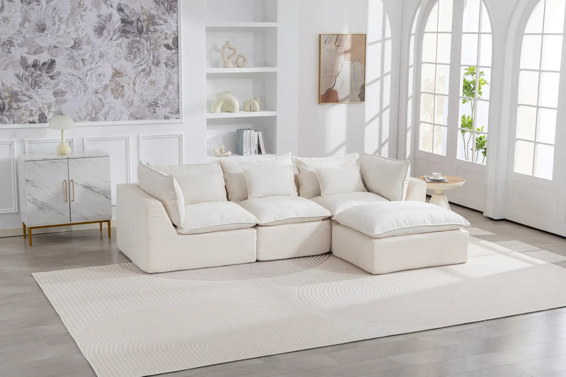 Cloud Couch Oversized Modular Sectional Sofa by HouseOfZazla