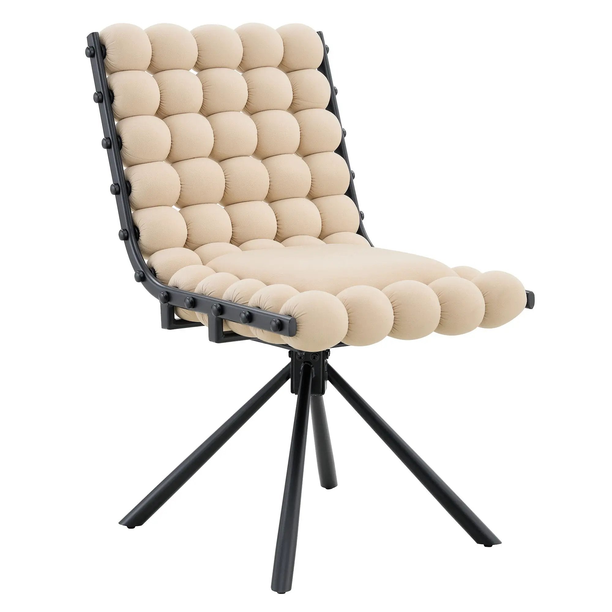 Puffy Bubble, Ball Chain Dining Chairs For Dining Room (Set of 2) by Unique Piece Furniture