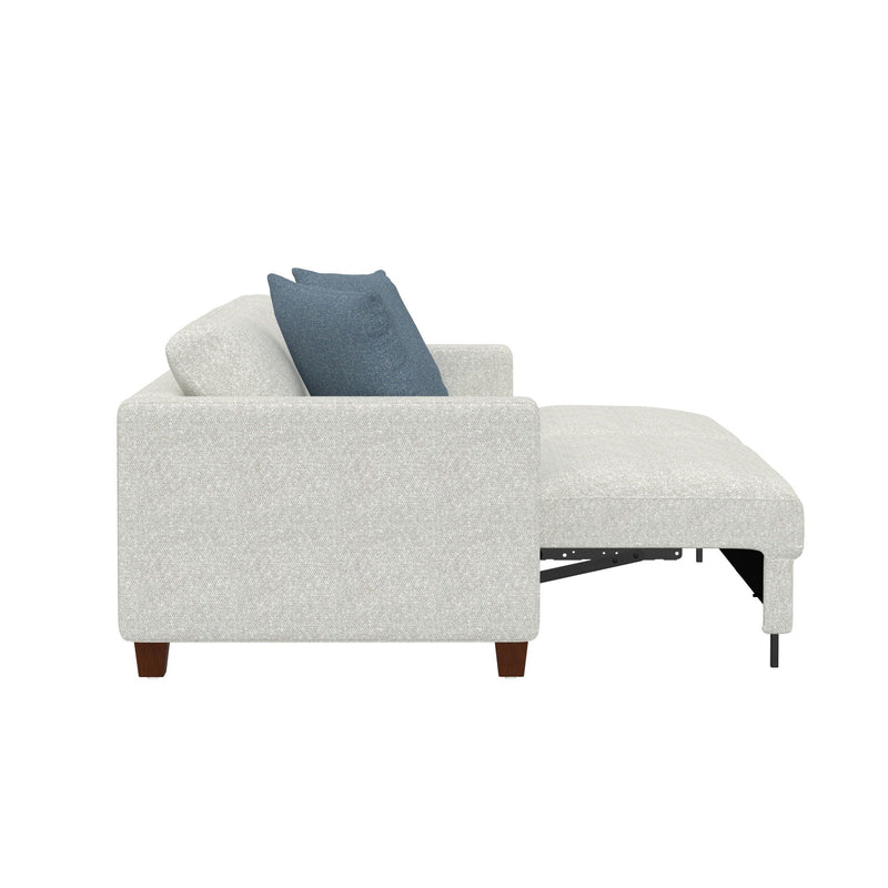 Pop Up Sleeper Sofa For Living Spaces - White by HouseOfZazla