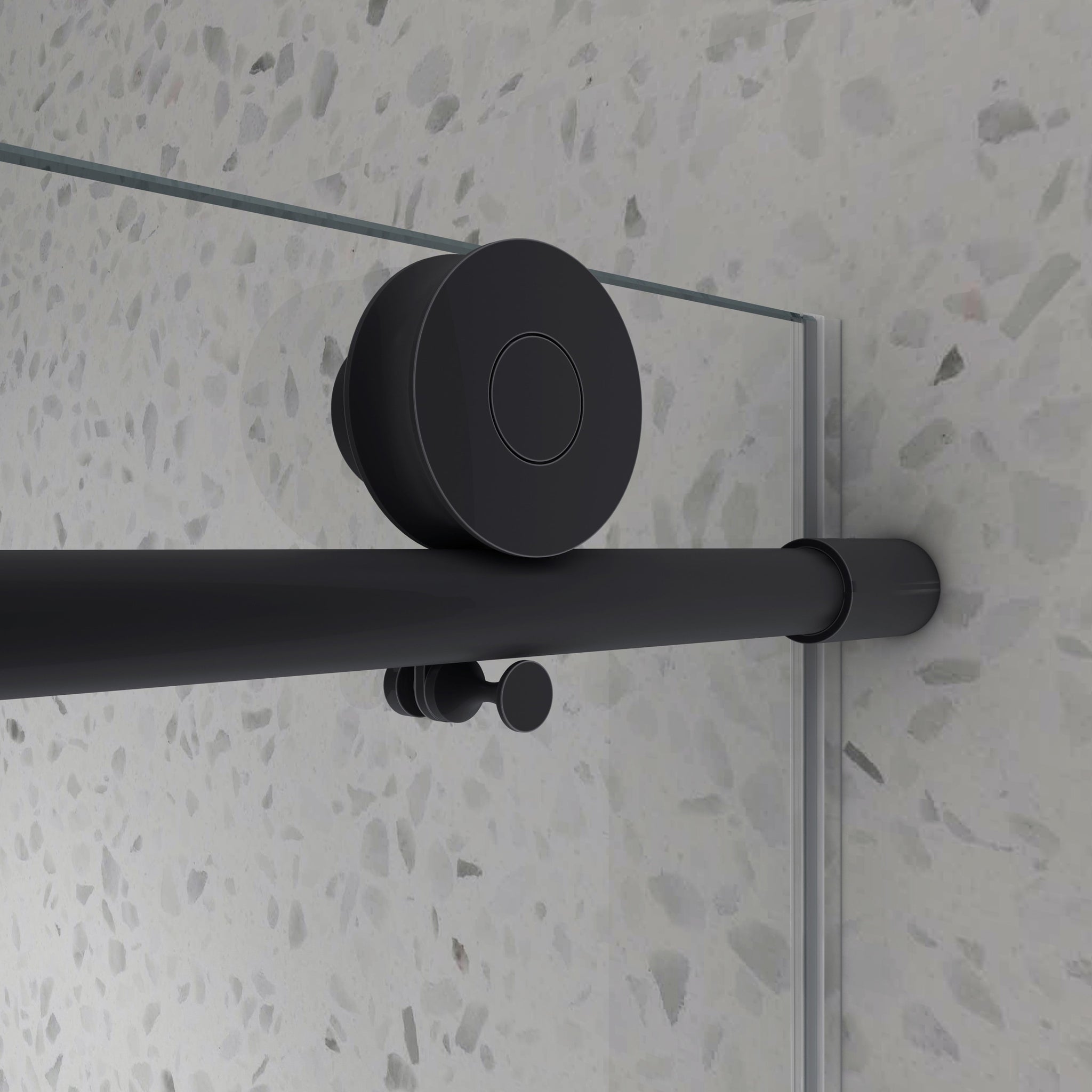 6063 Matte Tempered Glass Shower Door by HouseOfZazla