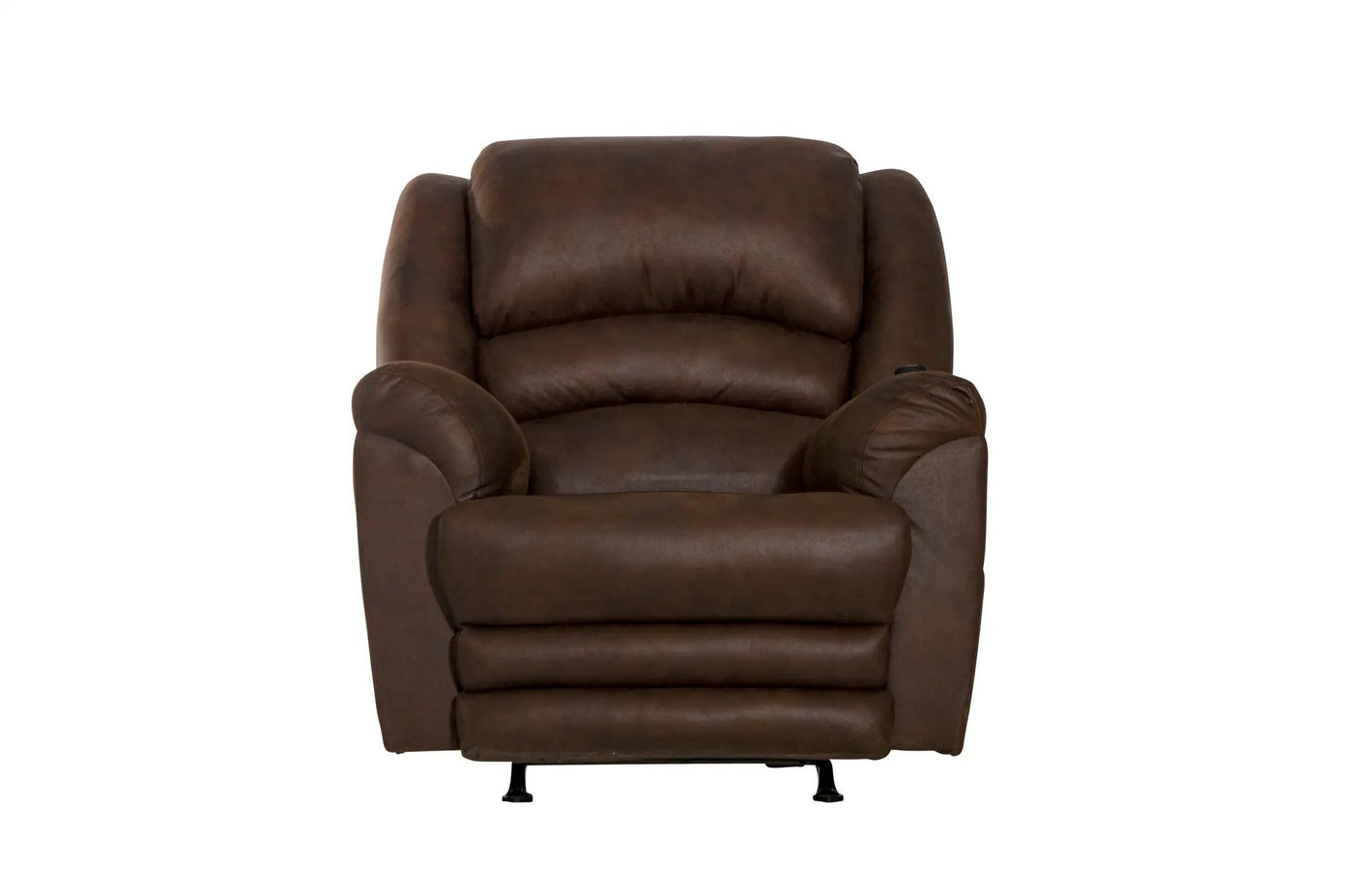 Hayden - Chaise Rocker Recliner With Heat / Massage & Oversize Xtra Comfort Footrest by Unique Piece Furniture