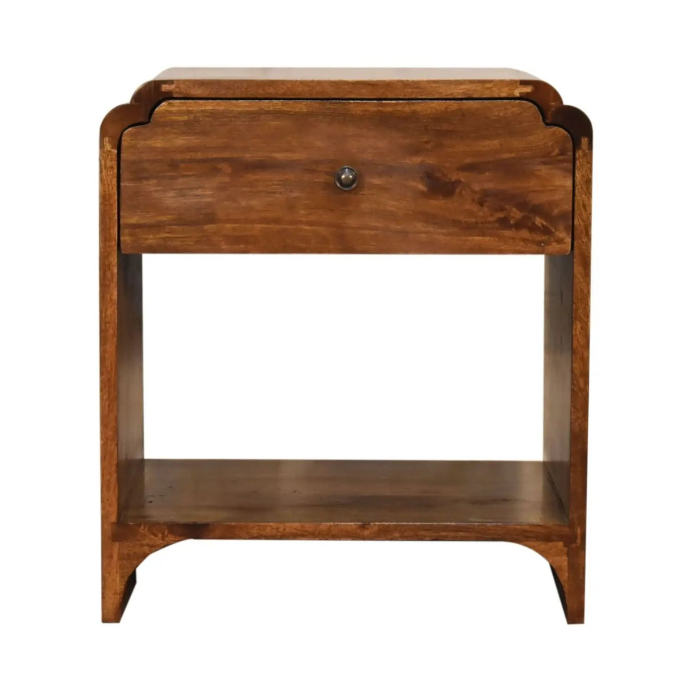 Newton - Nightstand With A Drawer And Open Shelf by Unique Piece Furniture
