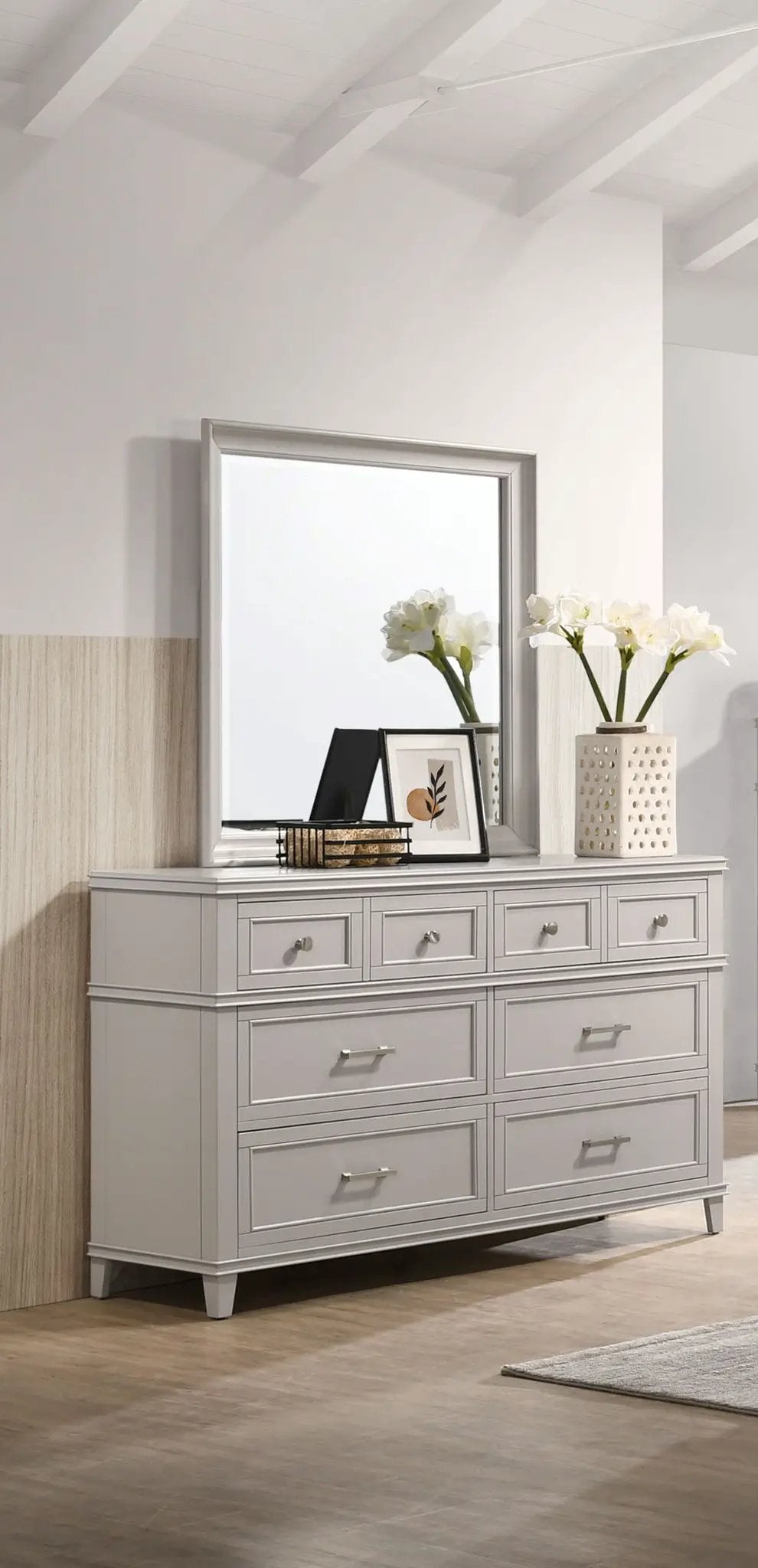 6 Drawer Dresser, Ample Storage by HouseOfZazla