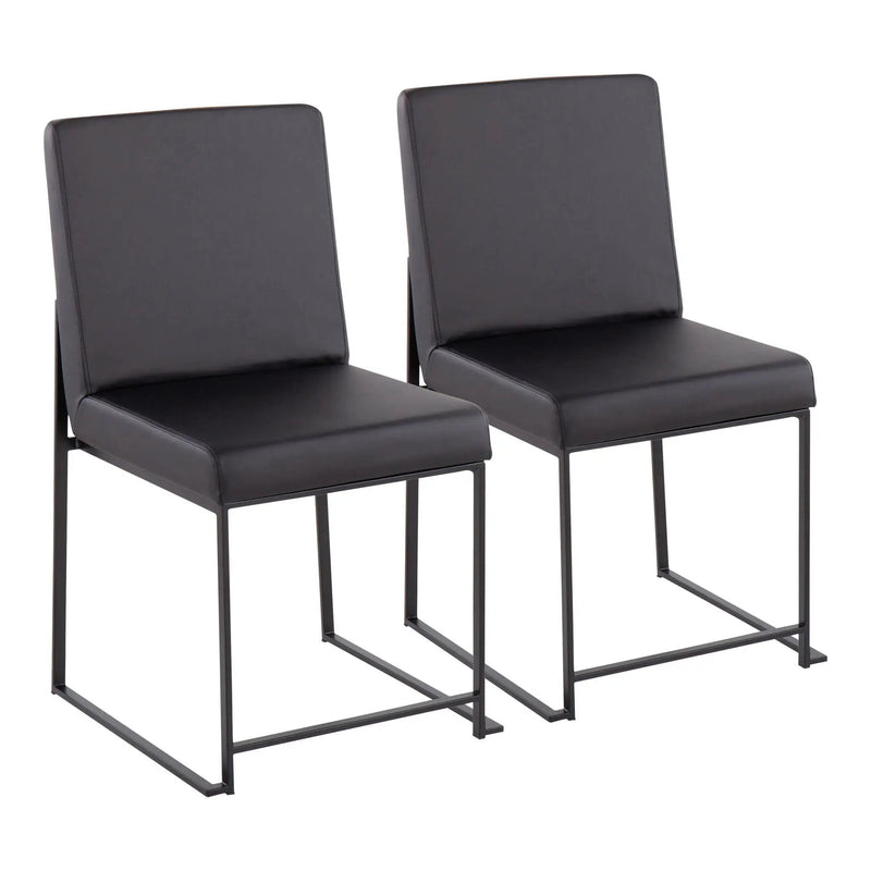 Fuji - Contemporary Modern Elegance With High Back Dining Chair (Set of 2) by Unique Piece Furniture