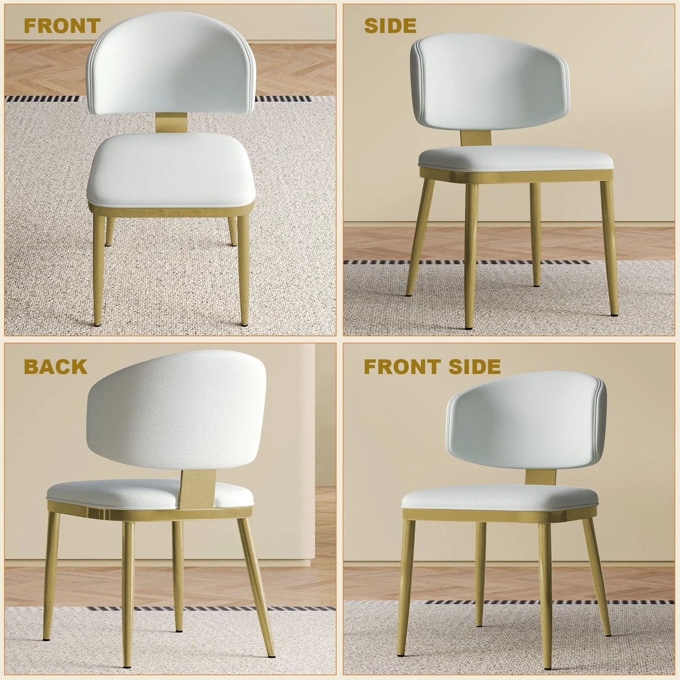 Modern Dining Chairs For Kitchen (Set of 2) by Unique Piece Furniture