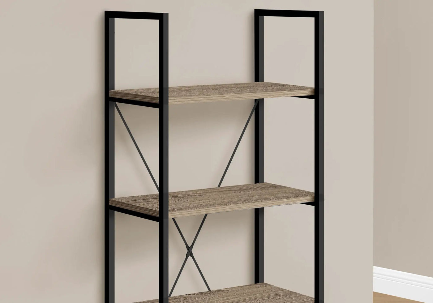 Bookshelf, Bookcase, 4 Tier, Office, Bedroom, Contemporary, Modern by Unique Piece Furniture