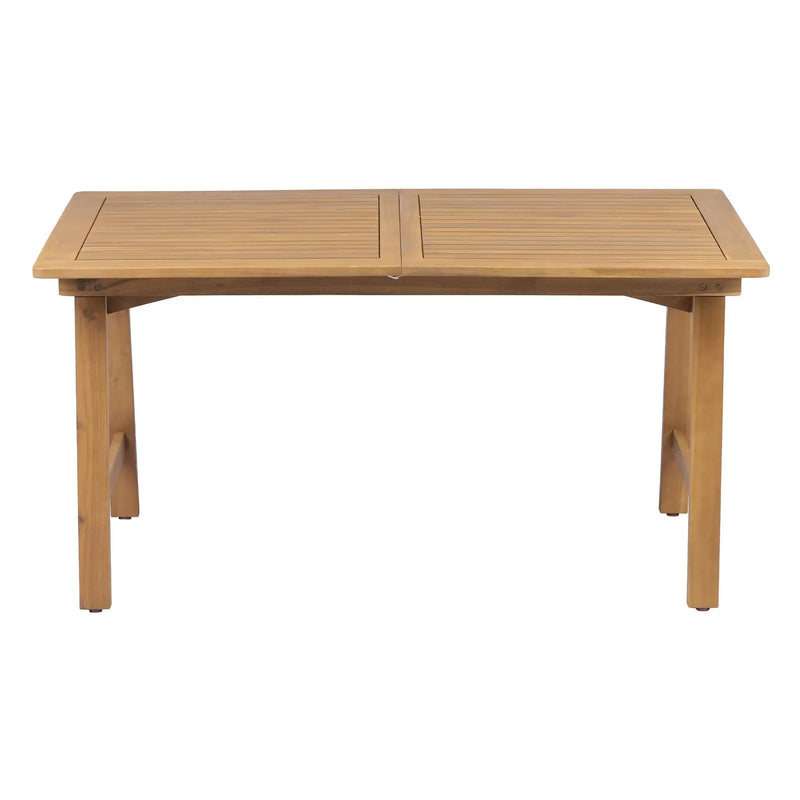 Extendable Acacia Wood Outdoor Dining Table by HouseOfZazla