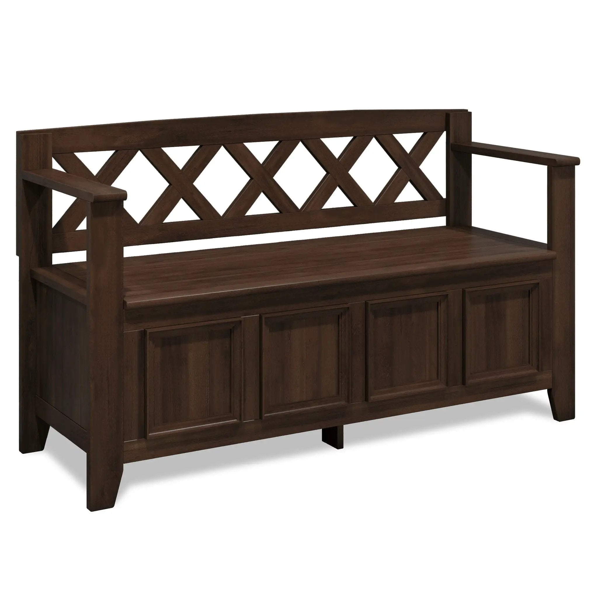 Amherst - Compact Entryway Storage Bench by Unique Piece Furniture