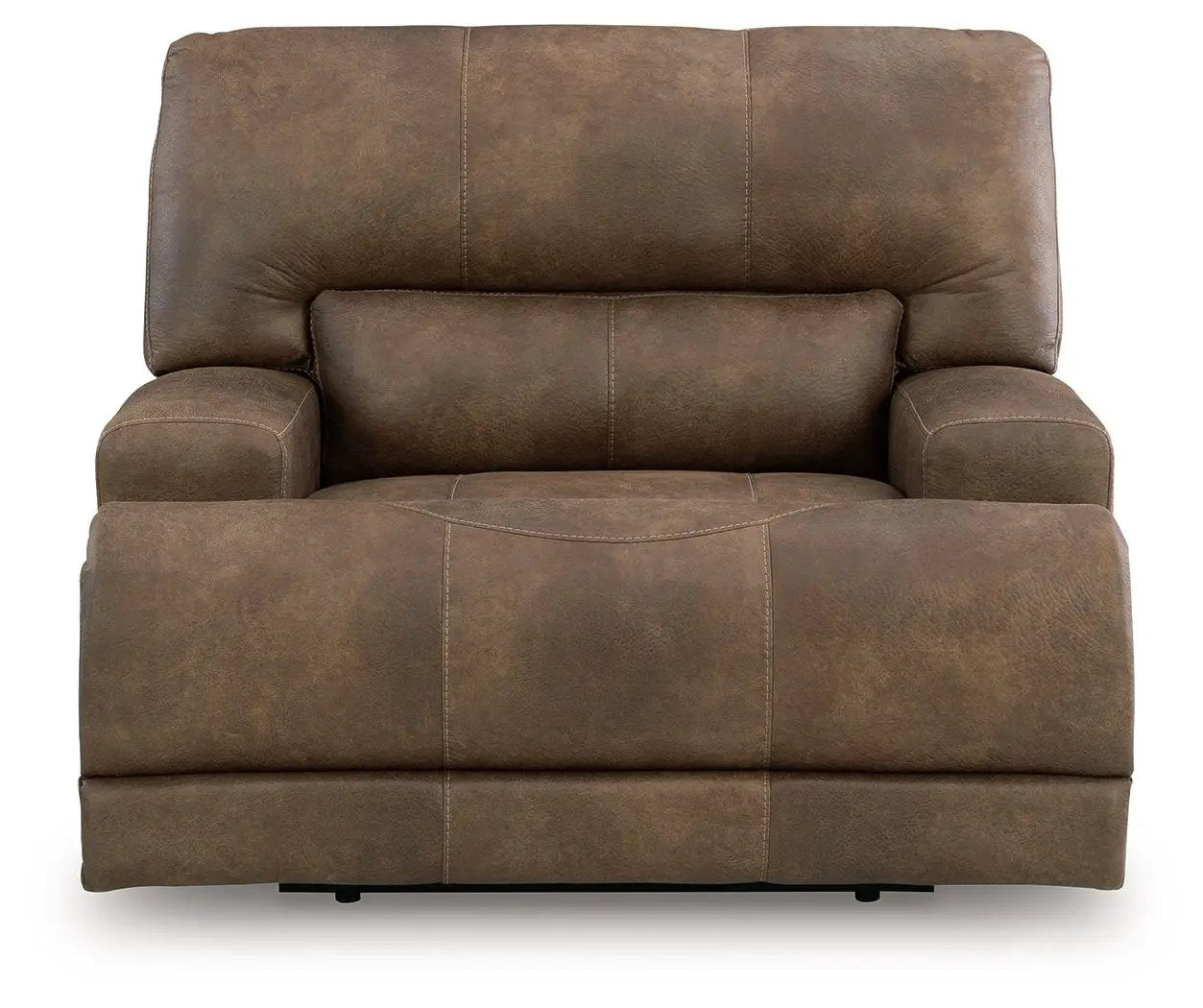 Beckley Place - Power Recliner With Adjustable Headrest - Earth by Unique Piece Furniture