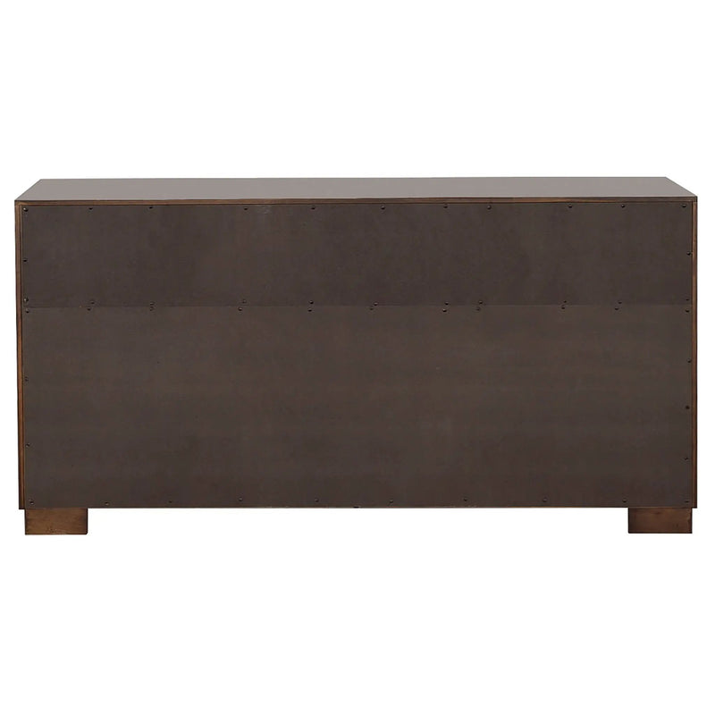 Jessica 6-drawer Dresser Cappuccino by Unique Piece Furniture