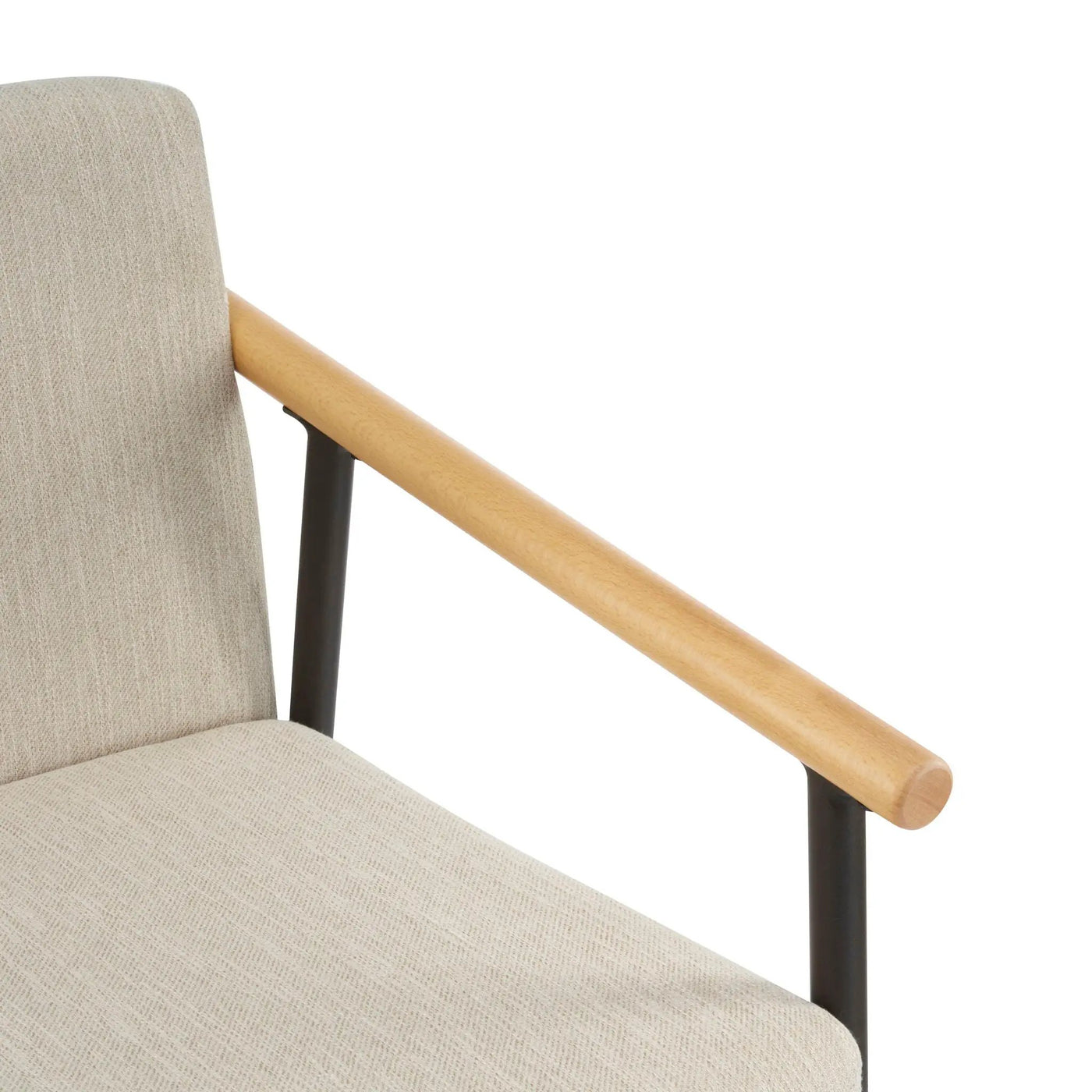 Mid Century Modern Counter Stool Set With Iron Frame by HouseOfZazla