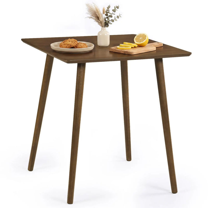 27.5" Square Dining Table for 2-4 People - Walnut by DirectDeals