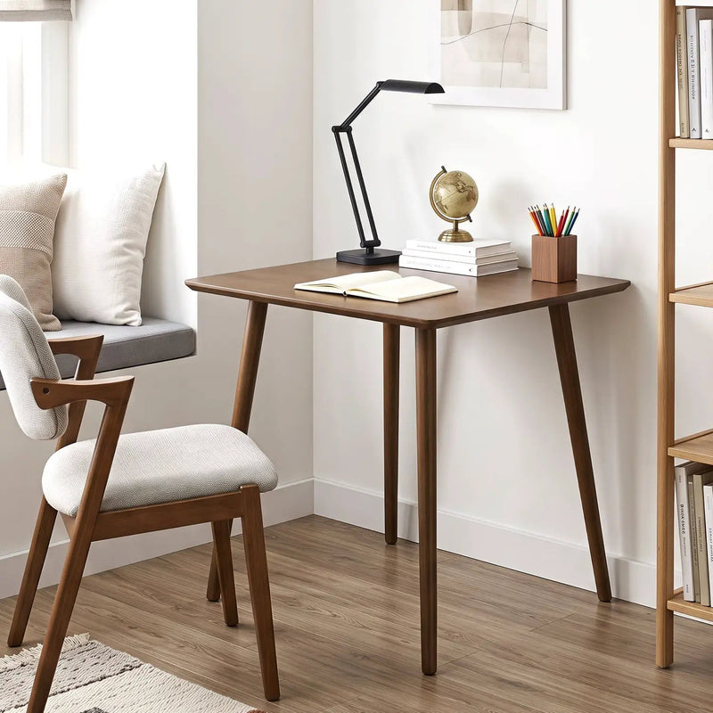 27.5" Square Dining Table for 2-4 People - Walnut by DirectDeals