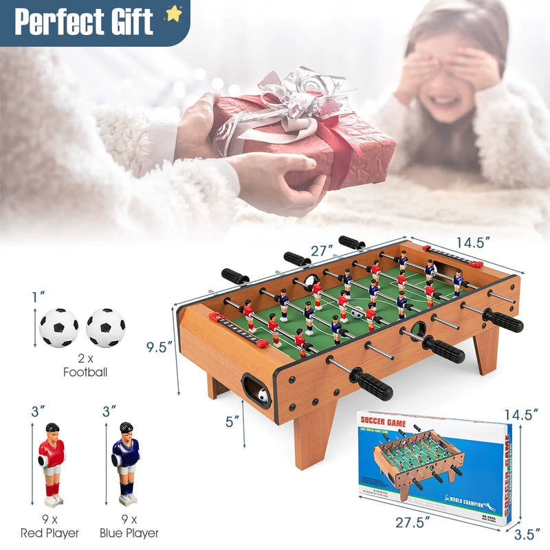 27 Inch Indoor Competition Game Foosball Table with Legs by DirectDeals