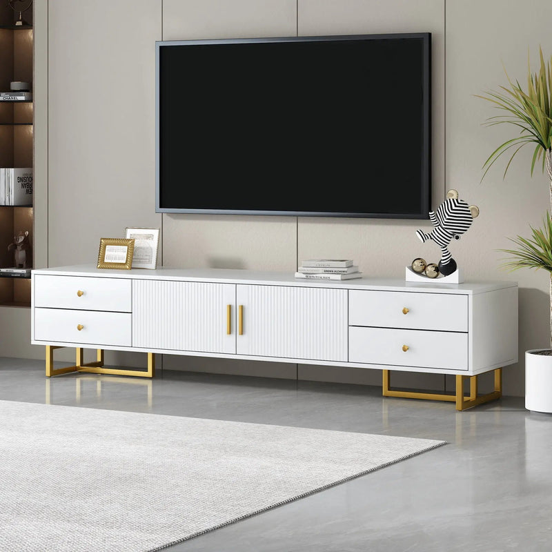 Modern TV Stand With Storage For Living Room by HouseOfZazla