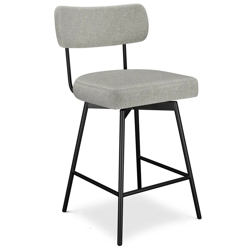 Giselle - Swivel Counter Height Stool (Set of 2) by HouseOfZazla