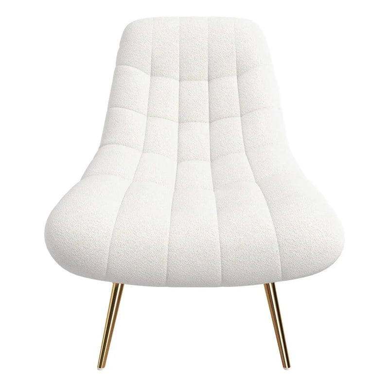 Aubrey - French Boucle Lounge Chair by HouseOfZazla
