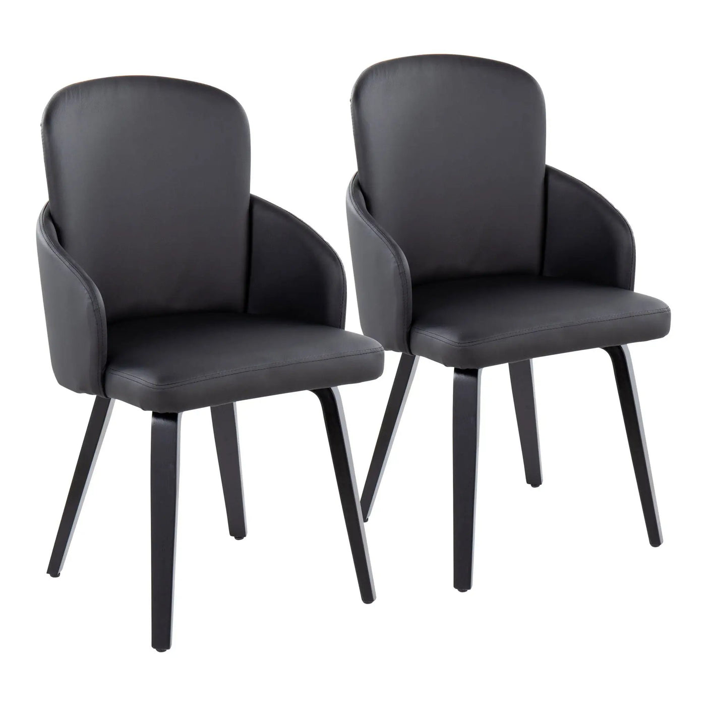 Dahlia - Contemporary Elegant Dining Chair (Set of 2) by HouseOfZazla
