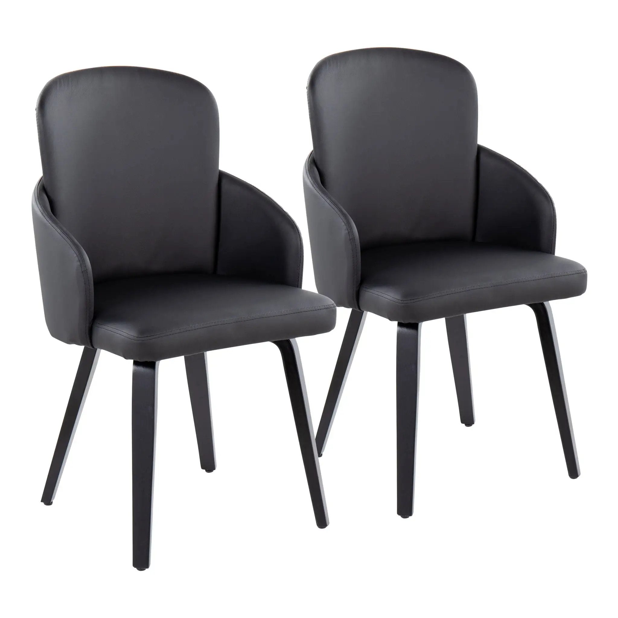 Dahlia - Contemporary Elegant Dining Chair (Set of 2) by HouseOfZazla