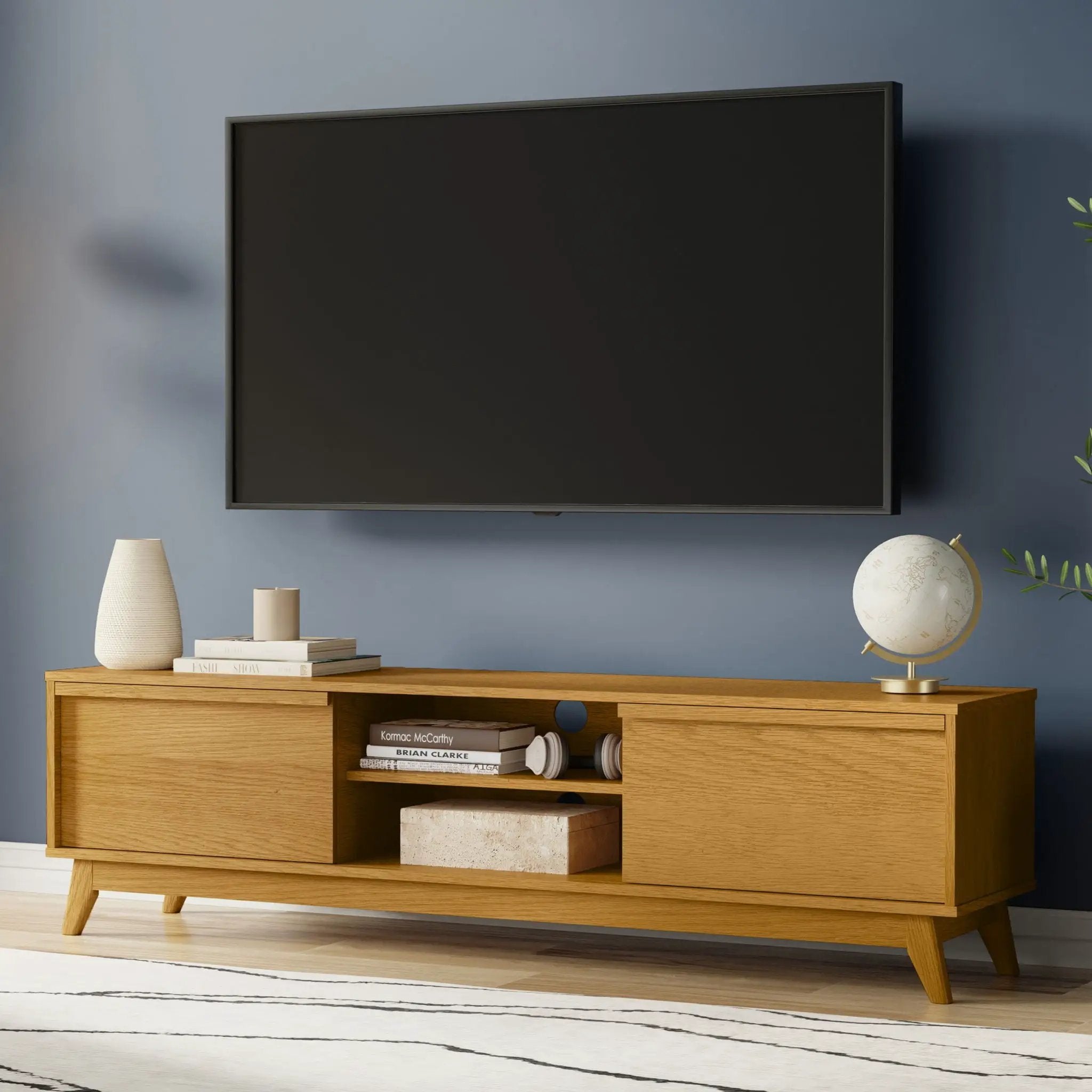 Lennon - Handcrafted Low TV Stand