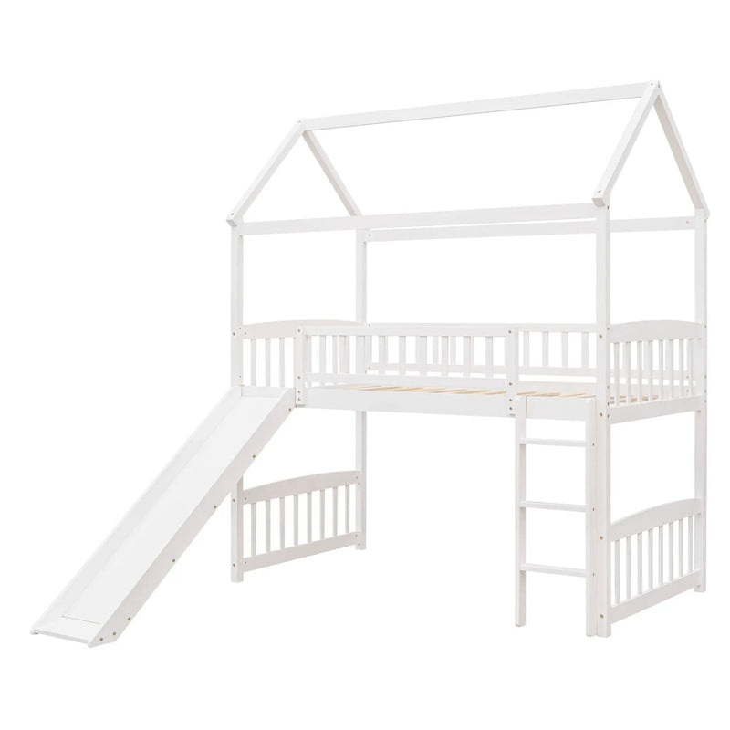 Loft Bed With Slide by HouseOfZazla