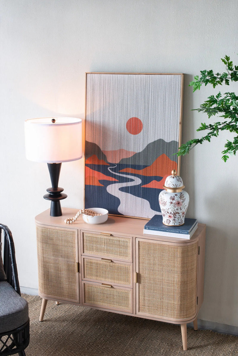 D15x26.7" Table Lamp by HouseOfZazla