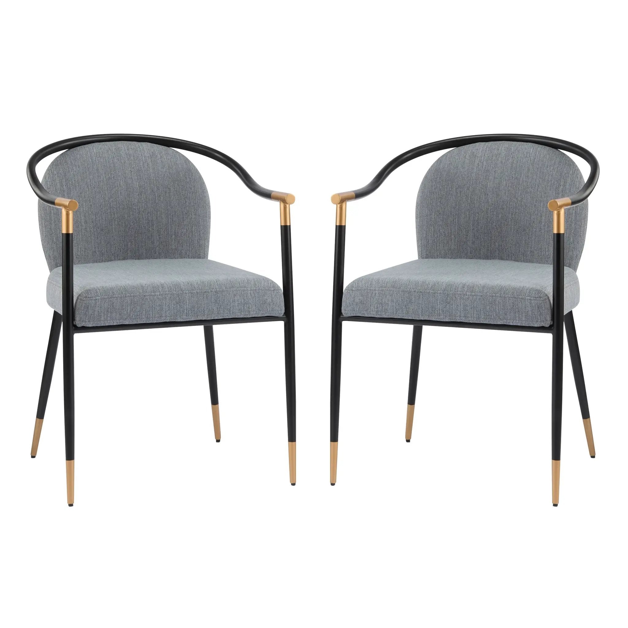 Modern Upholstered Dining Chair (Set of 2) by HouseOfZazla