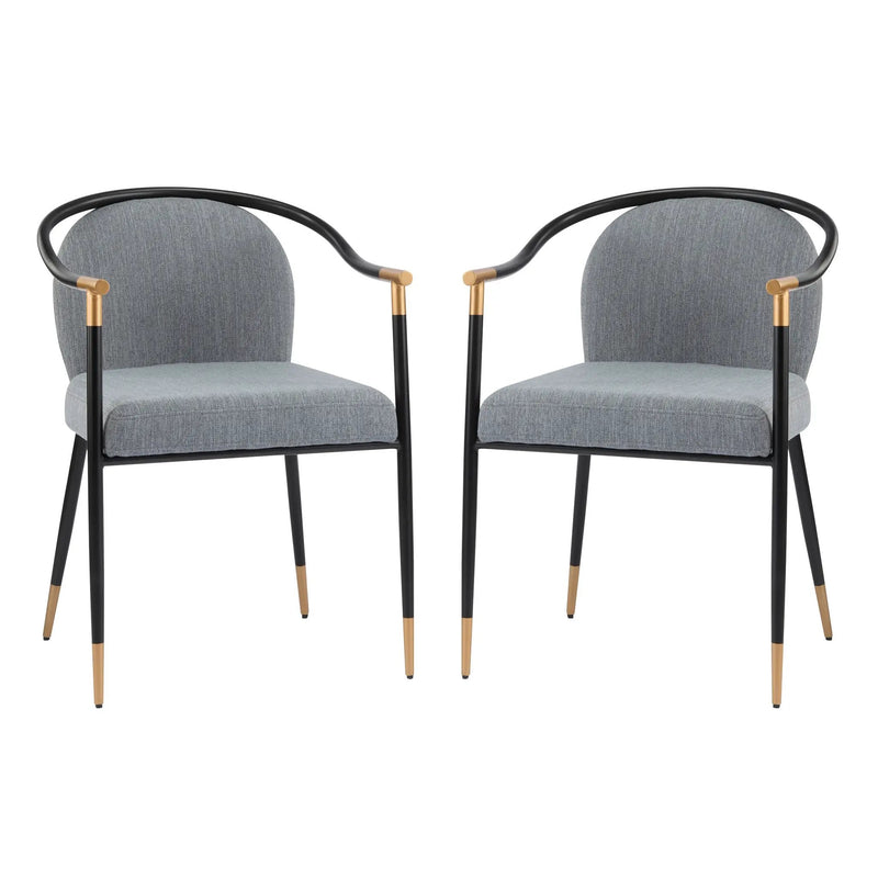 Modern Upholstered Dining Chair (Set of 2) by HouseOfZazla