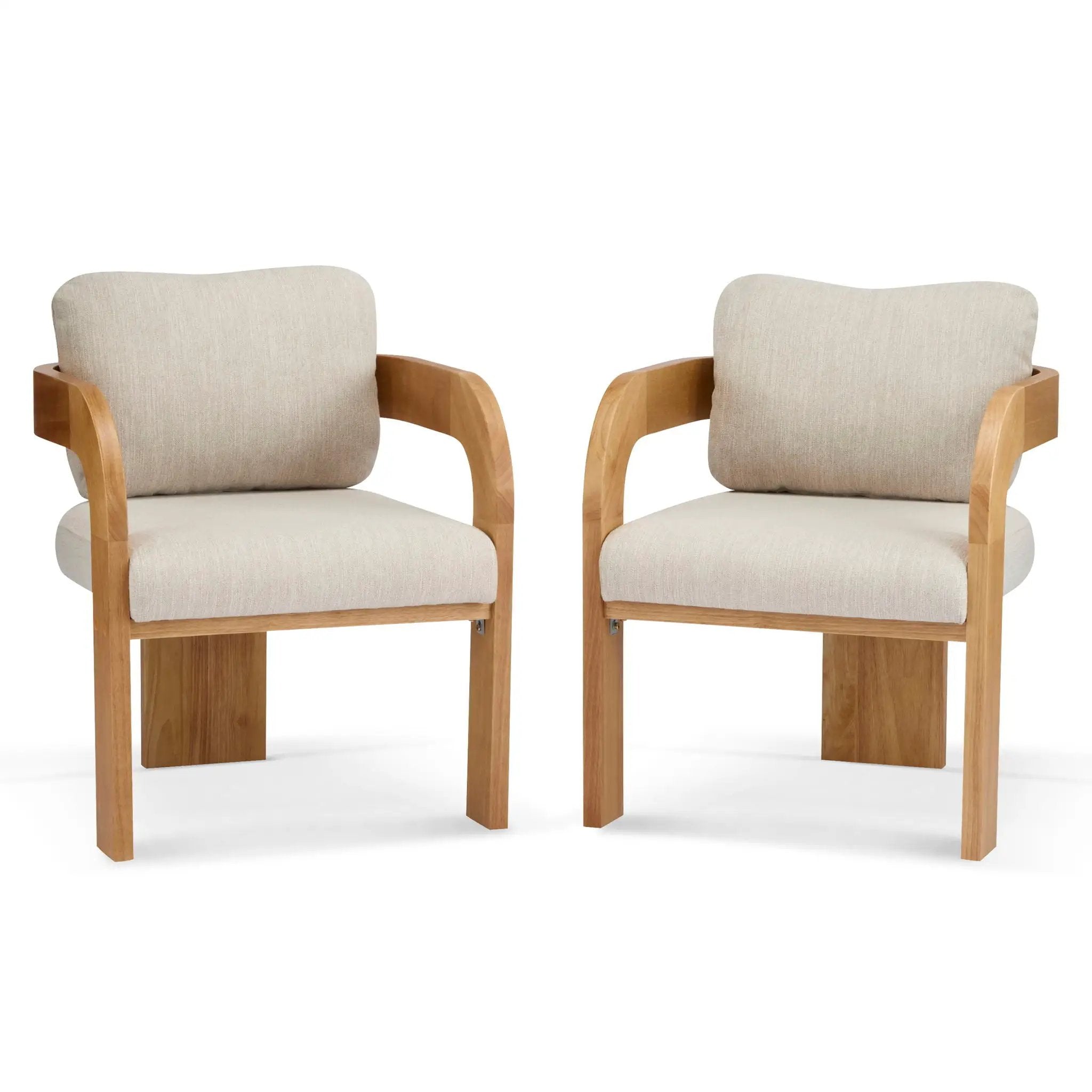 Dining Chairs With Pillow Back (Set of 2) by HouseOfZazla