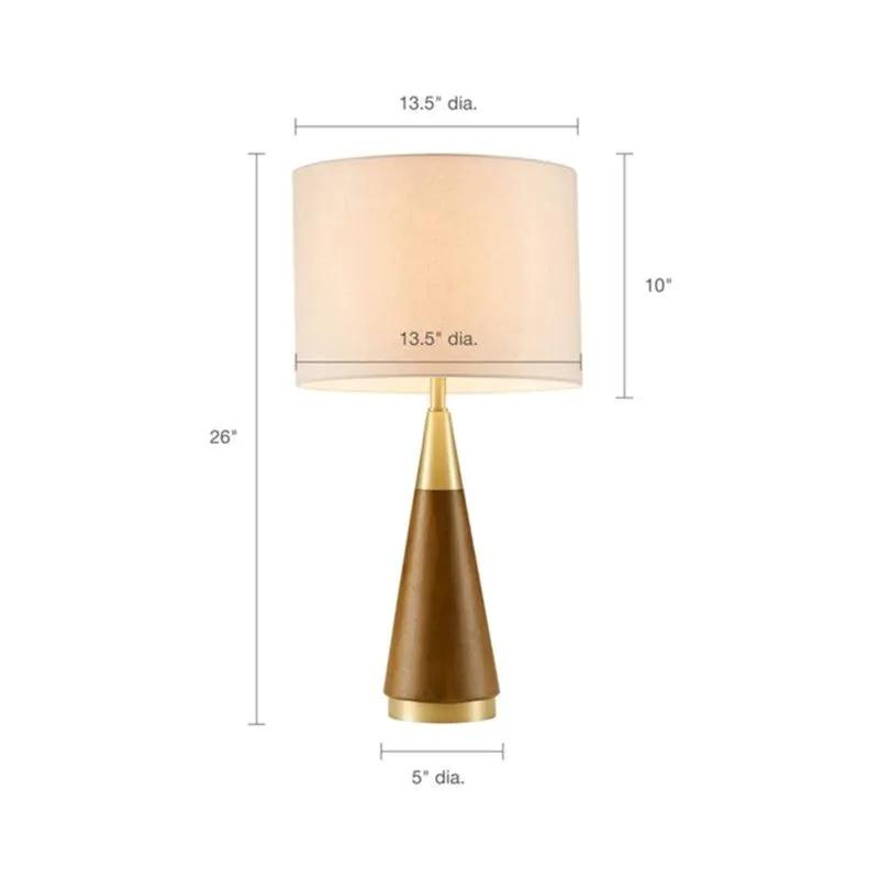 Triangular Table Lamp by HouseOfZazla