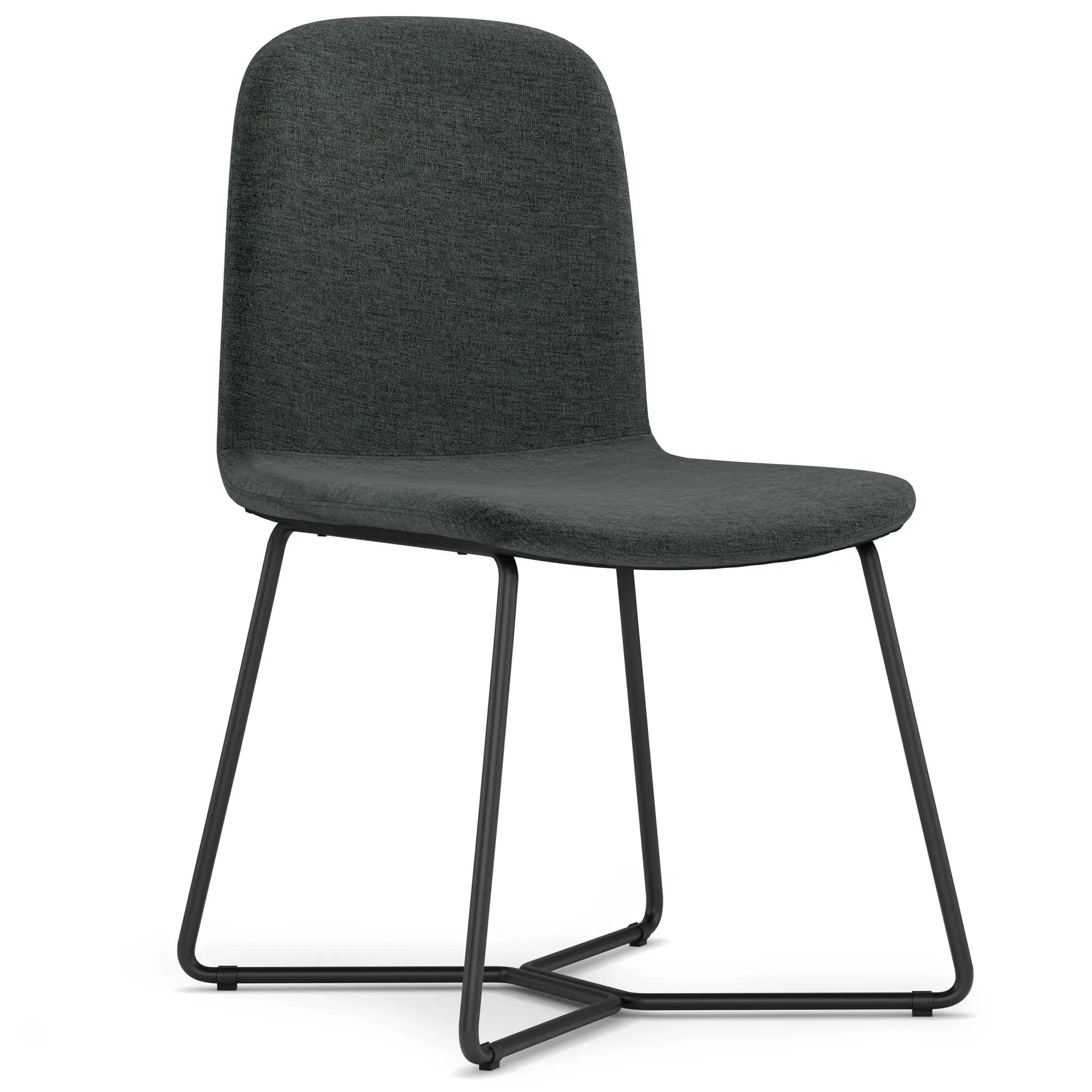 Wilcox - Dining Chair (Set of 2) - Charcoal Gray by HouseOfZazla