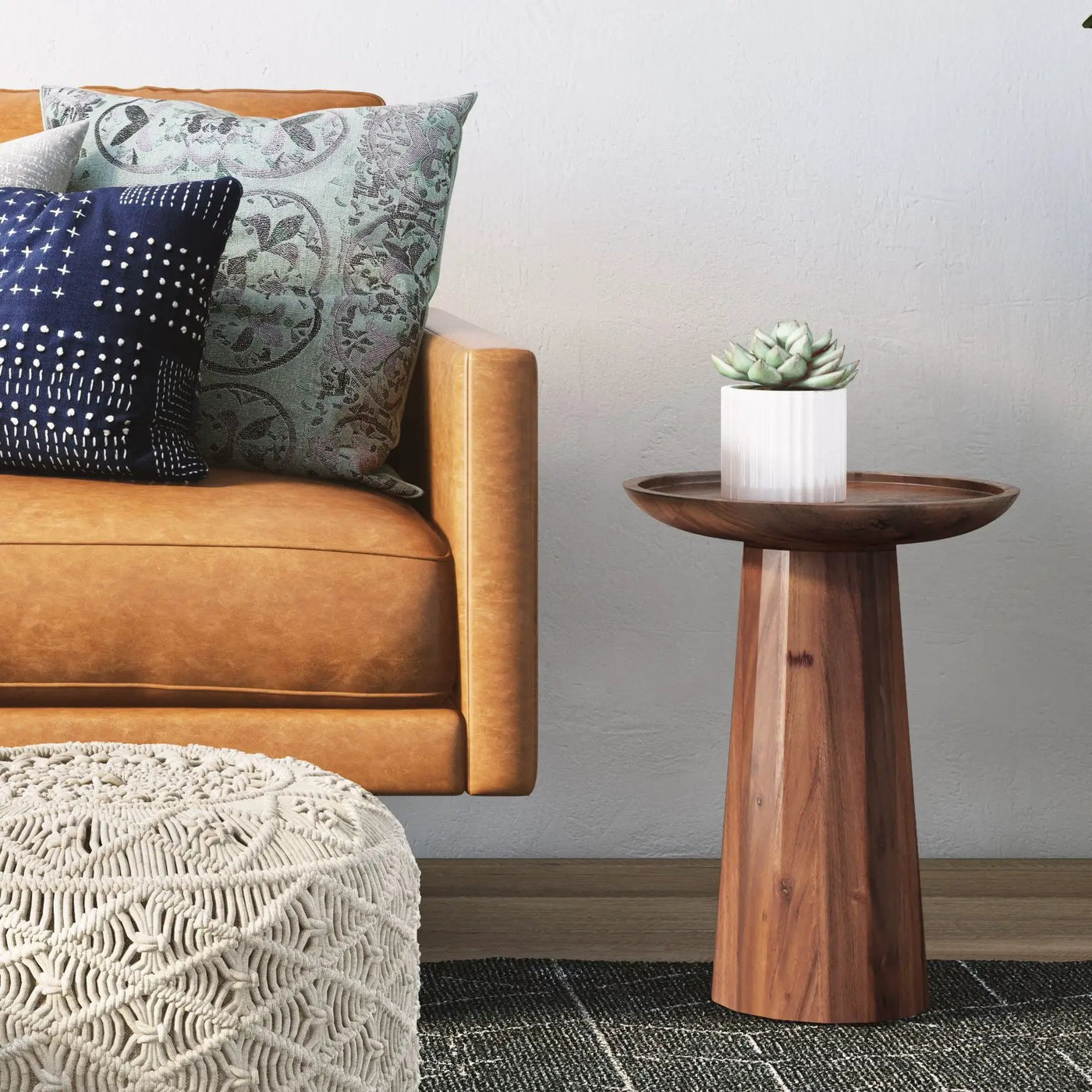 Dayton - Handcrafted Wooden Accent Table by HouseOfZazla