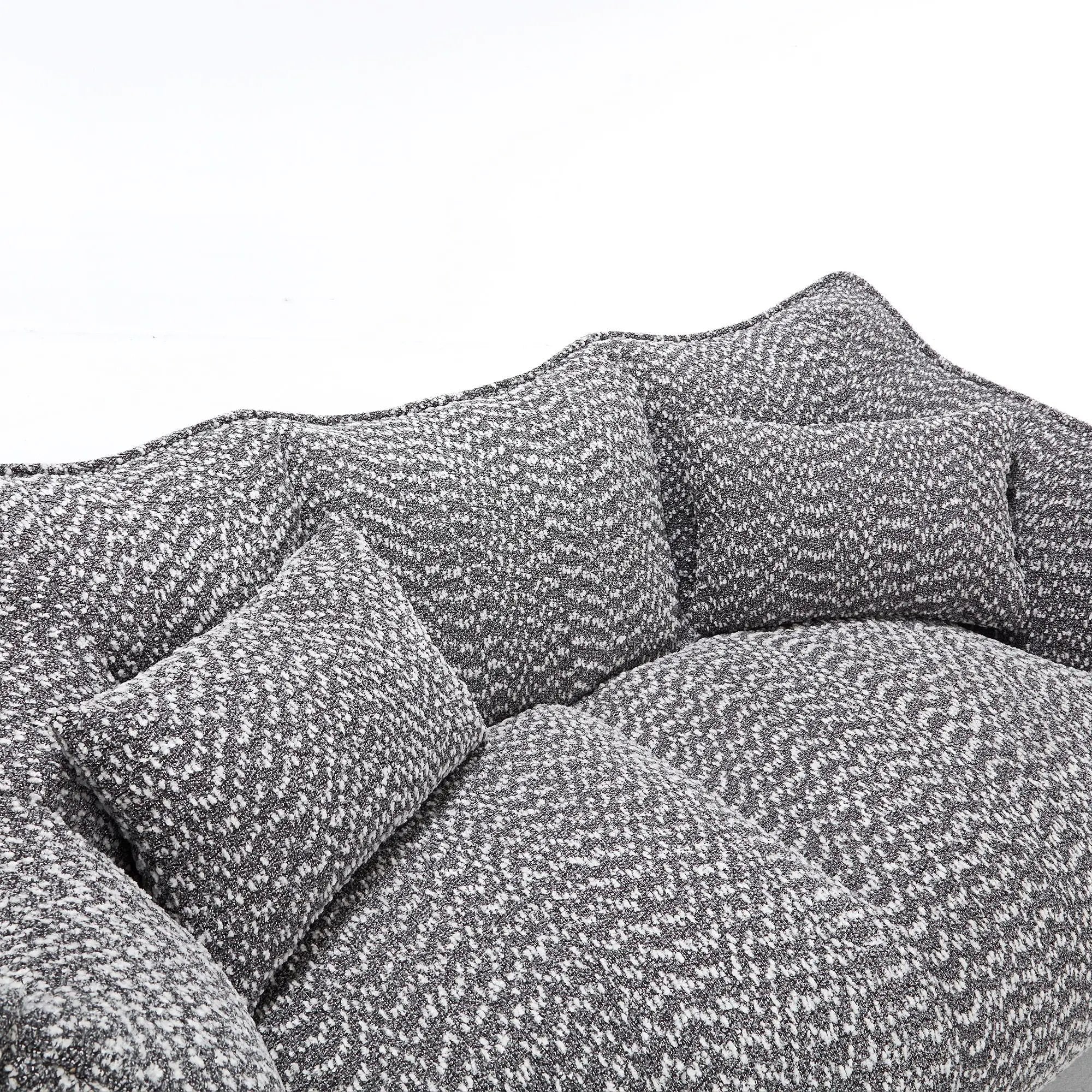 Comfortable Dual Beanbag Chair With High Resilience Foam Core For 2 People by HouseOfZazla