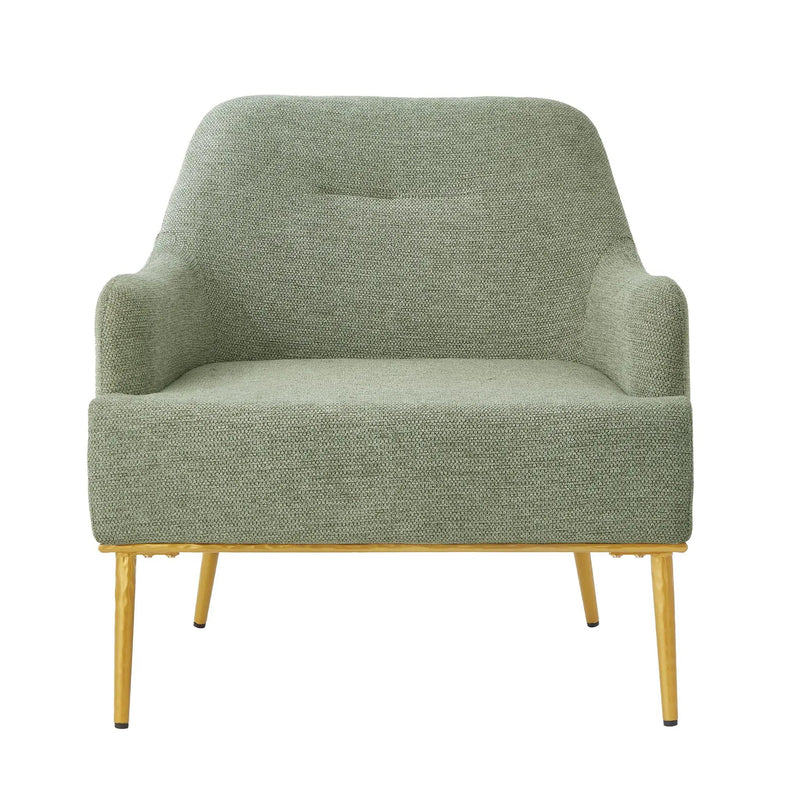 Modern Elegance Accent Chair With Curved Backrest by HouseOfZazla