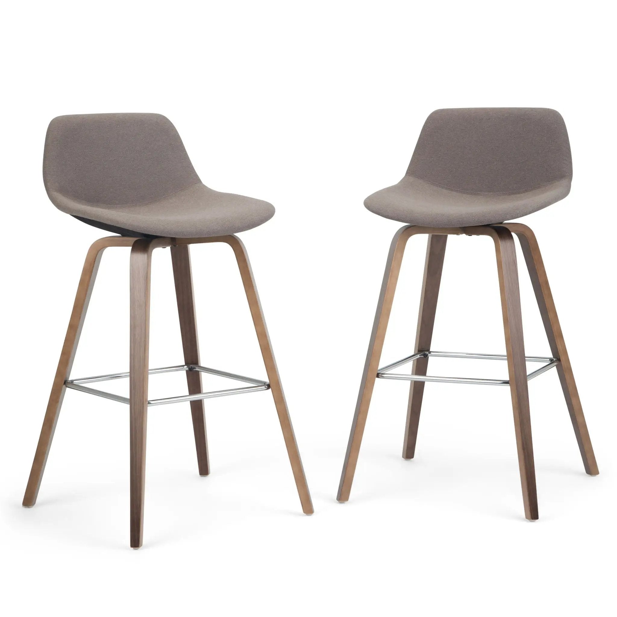 Randolph - Bentwood Multifunctional Counter / Bar Height Stool (Set of 2) by Unique Piece Furniture