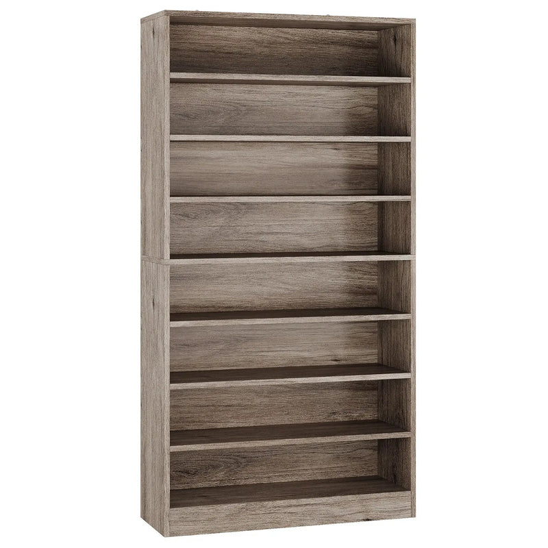 9 Tier Freestanding Shoe Cabinet, With Open Design by HouseOfZazla