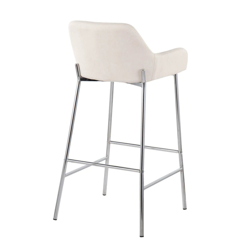 Daniella - Contemporary Fixed Height Bar Stool (Set of 2) by Unique Piece Furniture