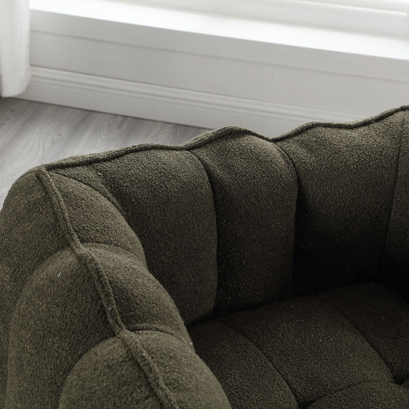 Soft Bean Bag Chair With High Resilient Foam by HouseOfZazla