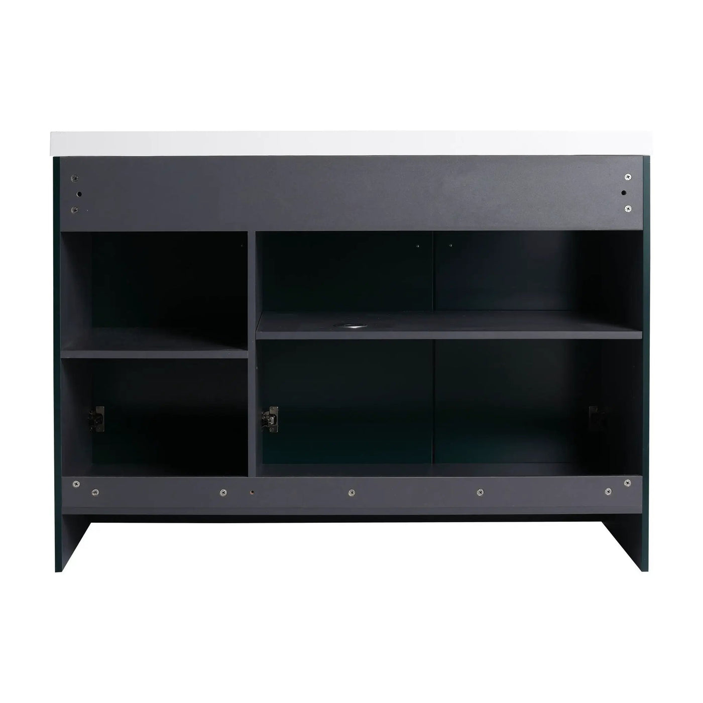 Modern Freestanding Bathroom Vanity With Soft Close Cabinet Doors by HouseOfZazla