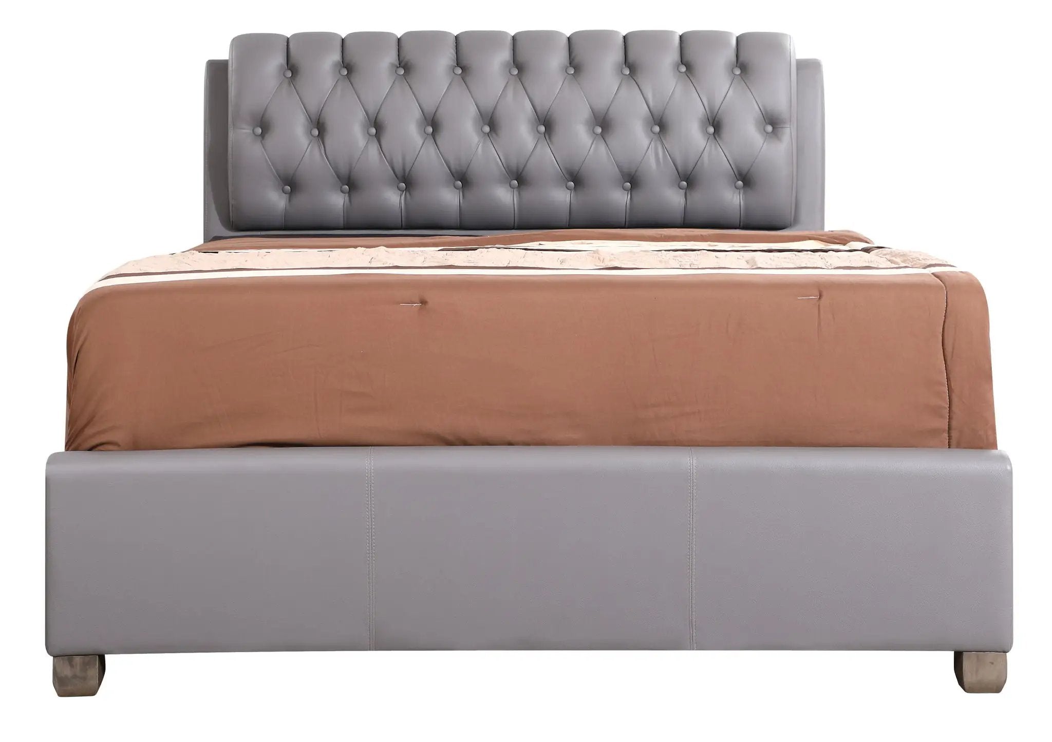 Tufted Upholstered Bed by Unique Piece Furniture