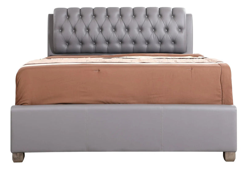 Tufted Upholstered Bed by Unique Piece Furniture