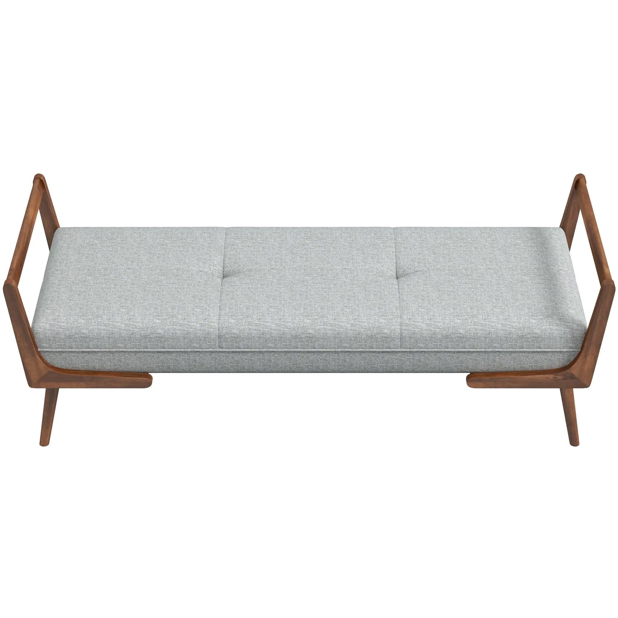 Cora - Bench - Gray by Unique Piece Furniture