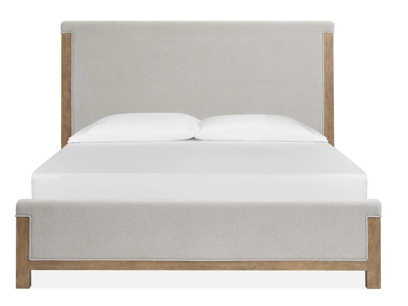 Plum Creek - Upholstered Panel Bed by Unique Piece Furniture