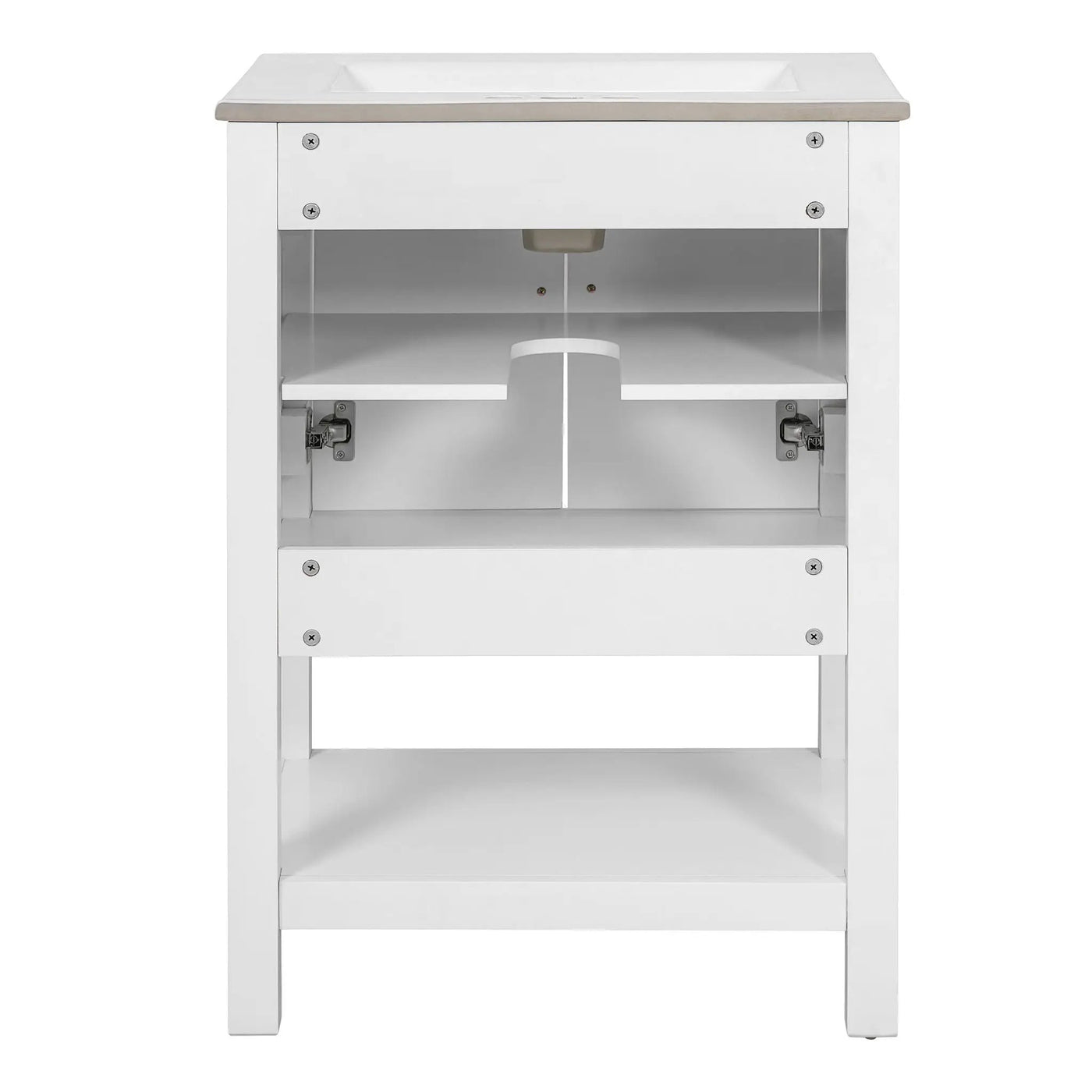 Modern Bathroom Vanity With Elegant Twill Design by HouseOfZazla