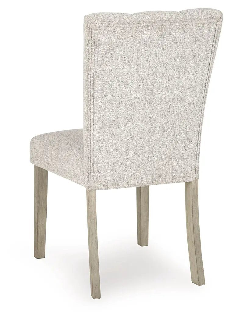 Larawyn - Dining Upholstered Side Chair (Set of 2) - Bisque by Unique Piece Furniture